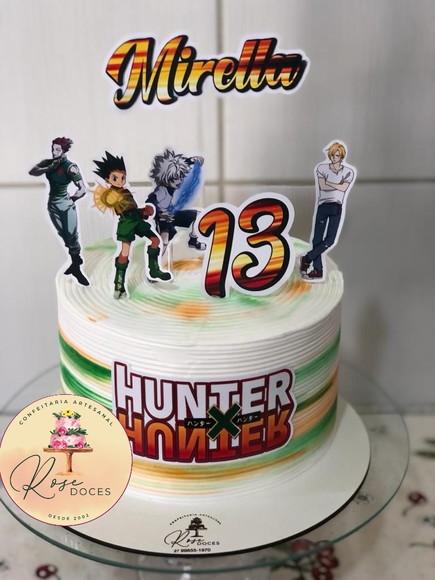 Topo de Bolo Hunter Hunter