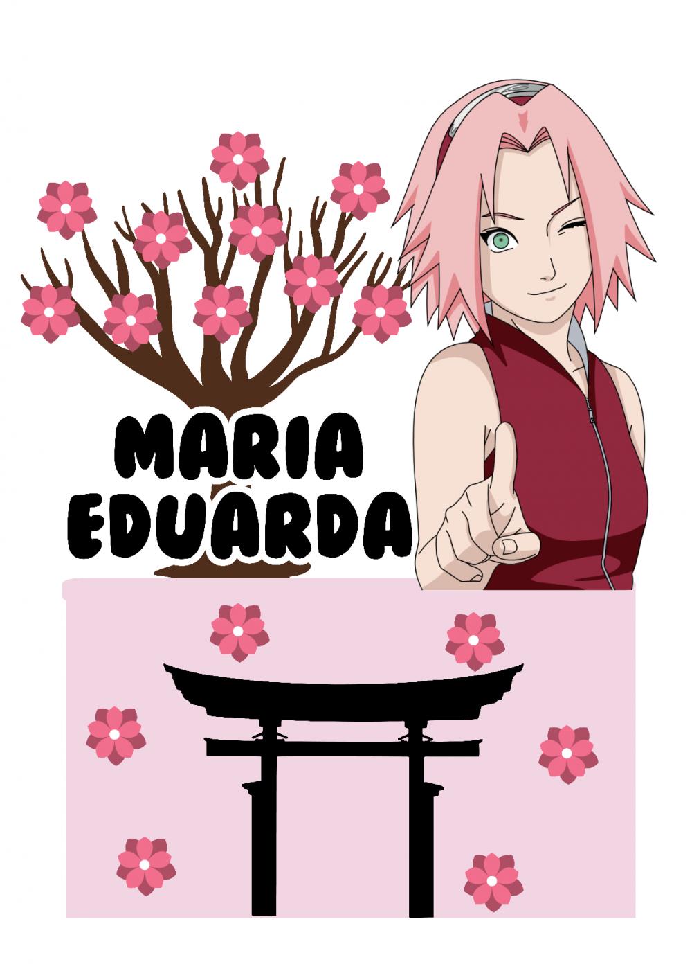 Topo de Bolo Sakura