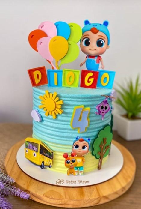 Topo de Bolo Little Angels