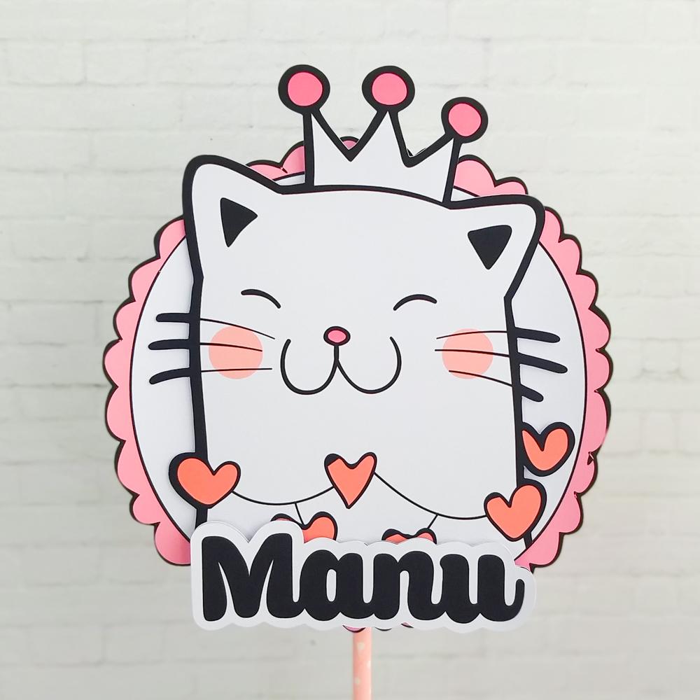 Topo de Bolo Gatinhos