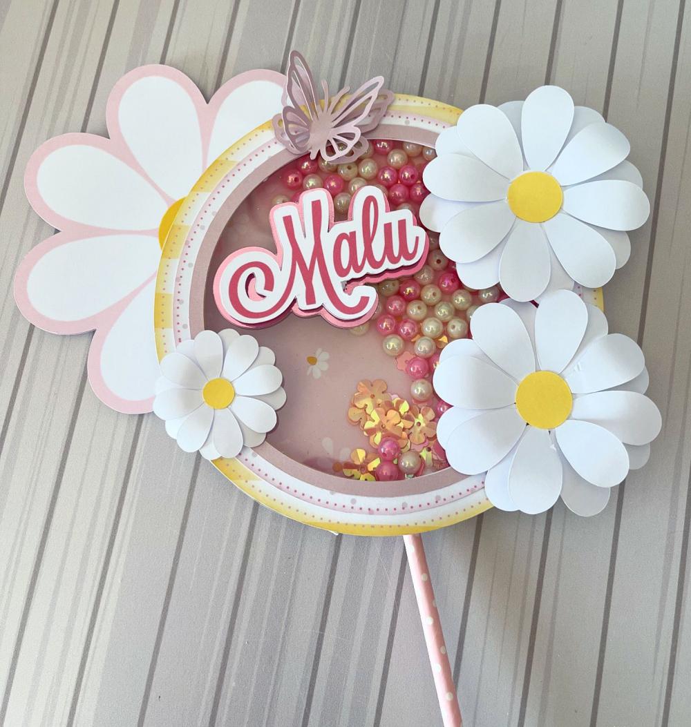 Topo De Bolo Margarida