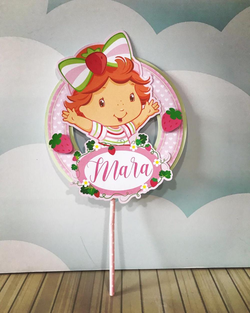 Topo de Bolo Moranguinho