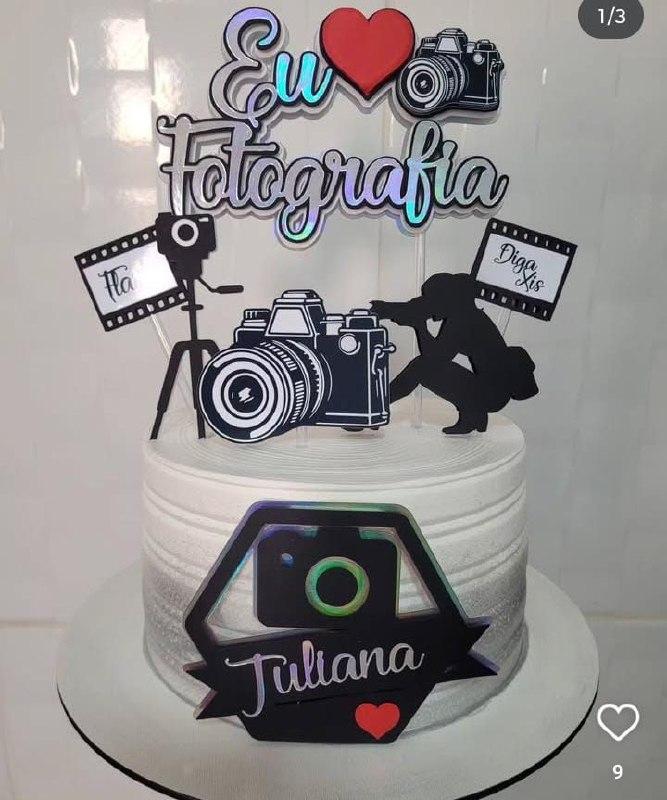 Topo de Bolo Fotografia