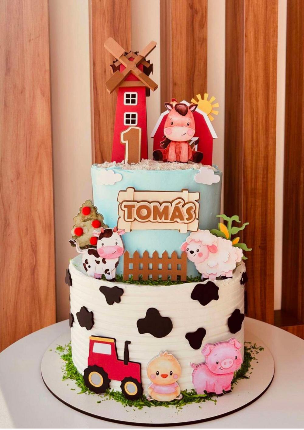 Topo de Bolo Fazendinha