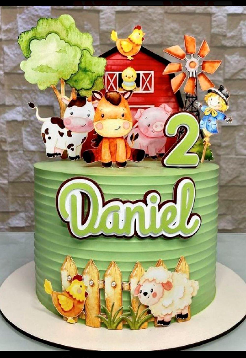 Topo de Bolo Fazendinha