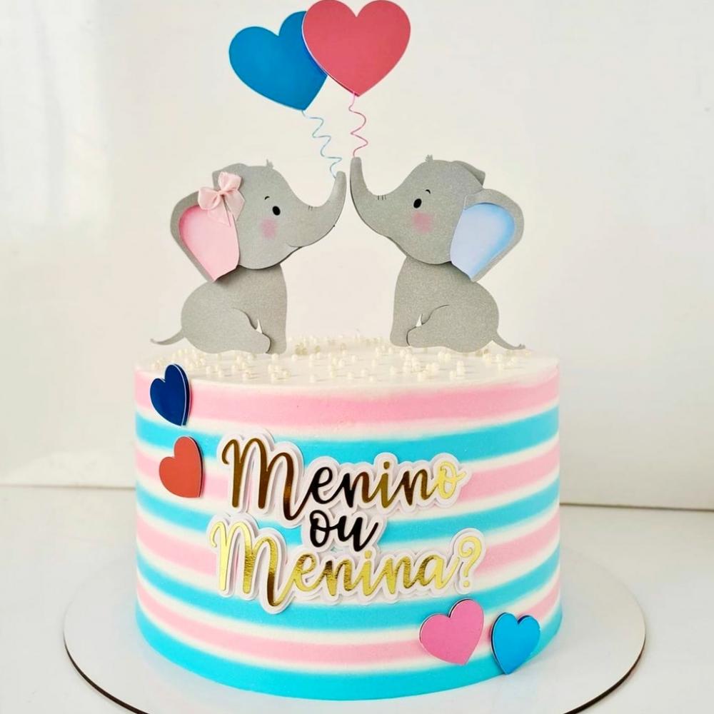 Topo de Bolo Elefantinho