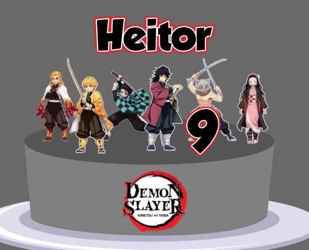 TOPO DE BOLO DEMON SLAYER