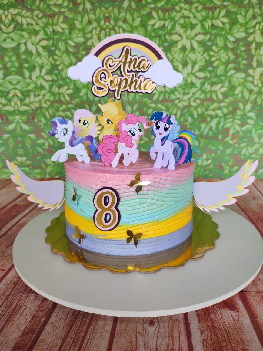 Topo de Bolo My Little Poney