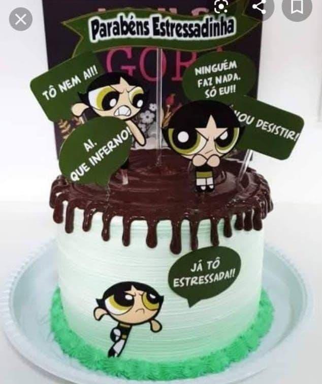 Topo de bolo Docinho