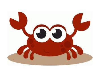 Topo de Bolo Caranguejo