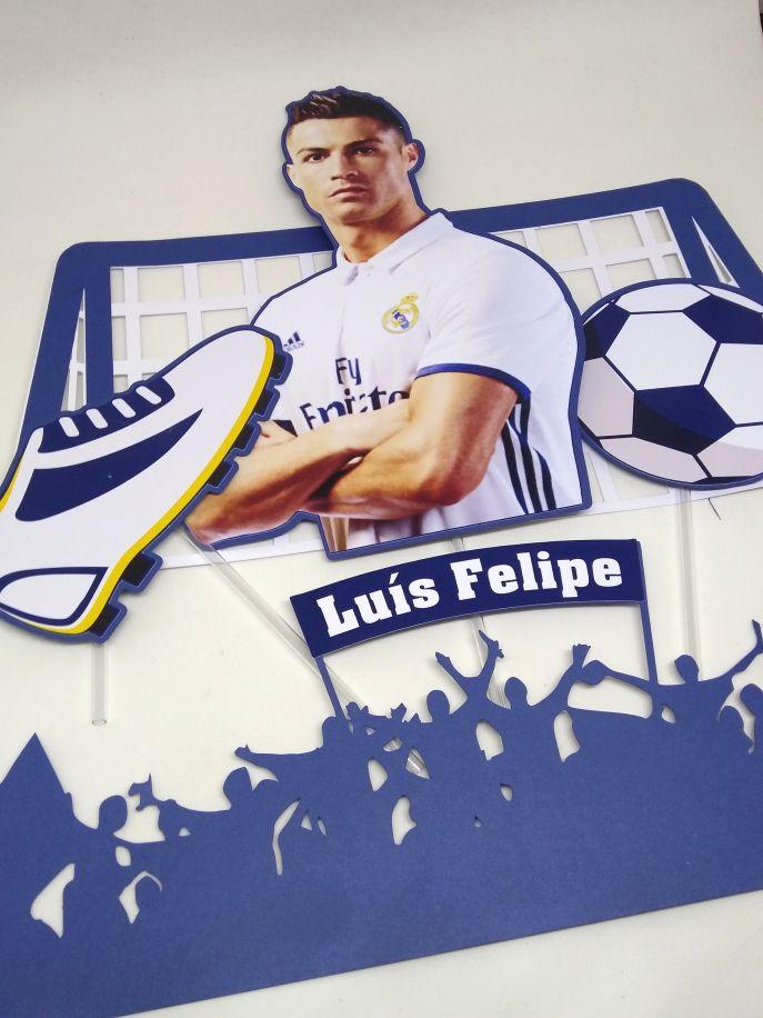 Topo de Bolo Cristiano Ronaldo