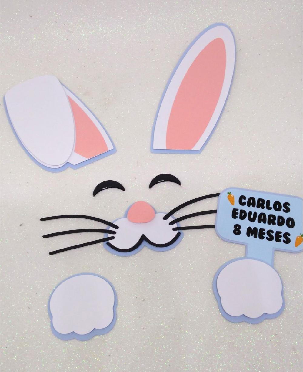 Topo de bolo Coelhinho