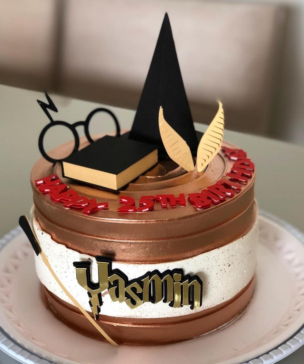 Topo de Bolo harry Potter