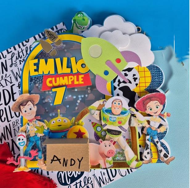 Topo de Bolo Toy Story