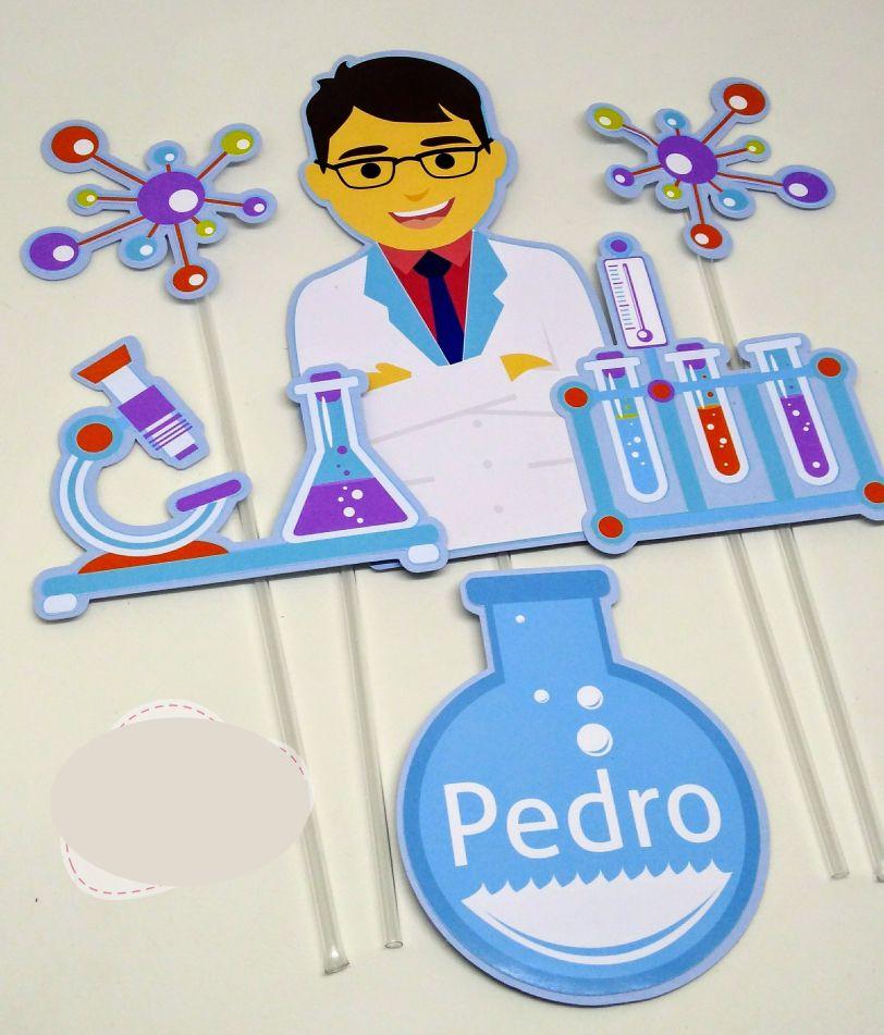 Topo de Bolo Bioquimico