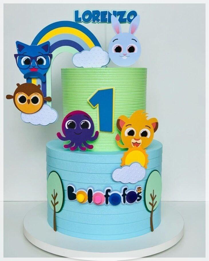 Topo de bolo Bolofofo