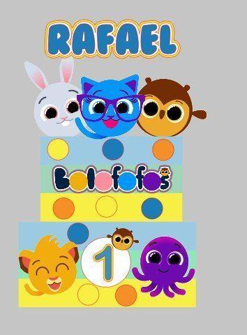 Topo de bolo Bolofofo