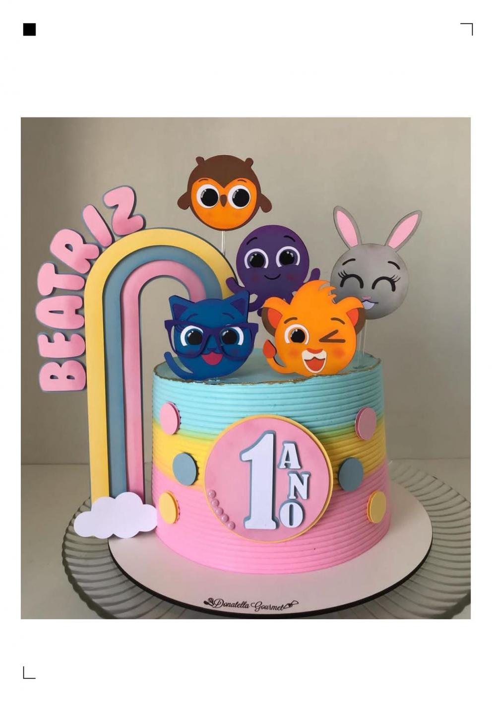 Topo de bolo Bolofofo