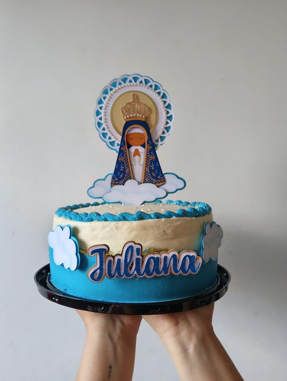 Topo de Bolo Nossa Senhora Aparecida