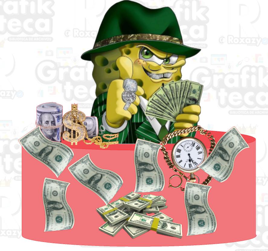 Topo de Bolo Bob Esponja