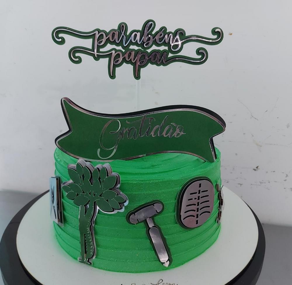 Topo de bolo Médico