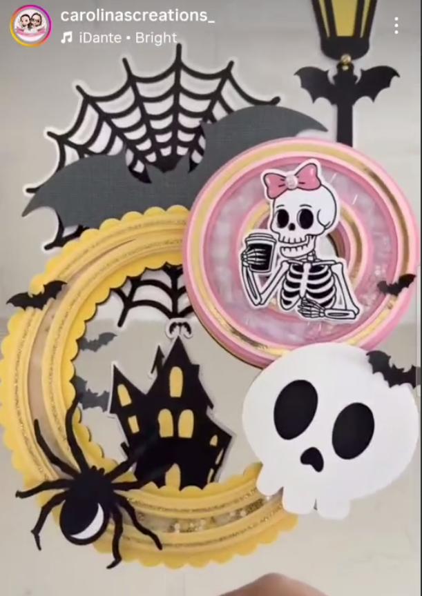 Topo de Bolo Halloween