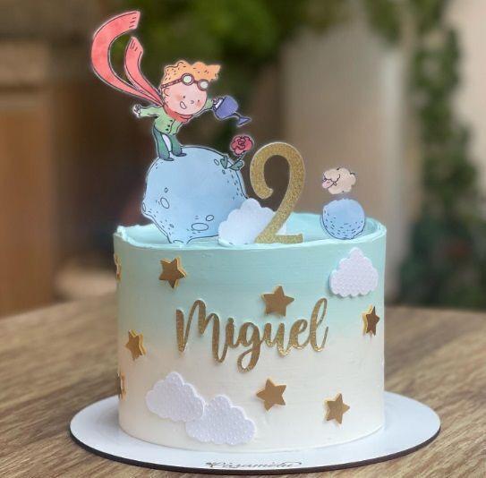 Topo de Bolo Pequeno Principe