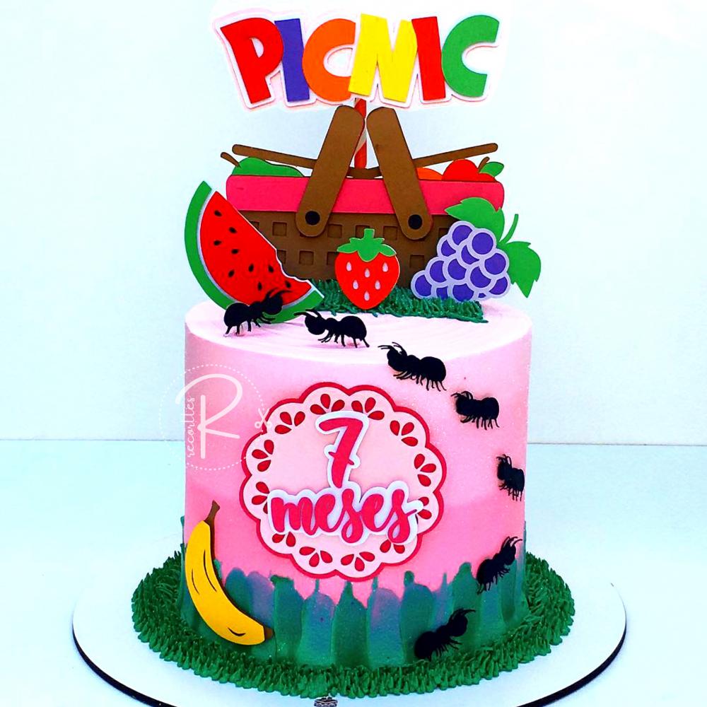 Topo de Bolo Pic nic