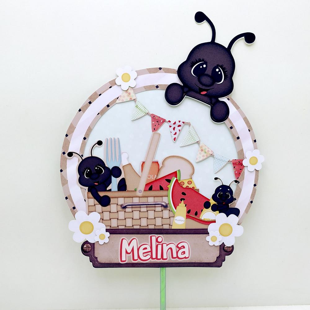 Topo de Bolo Pic nic