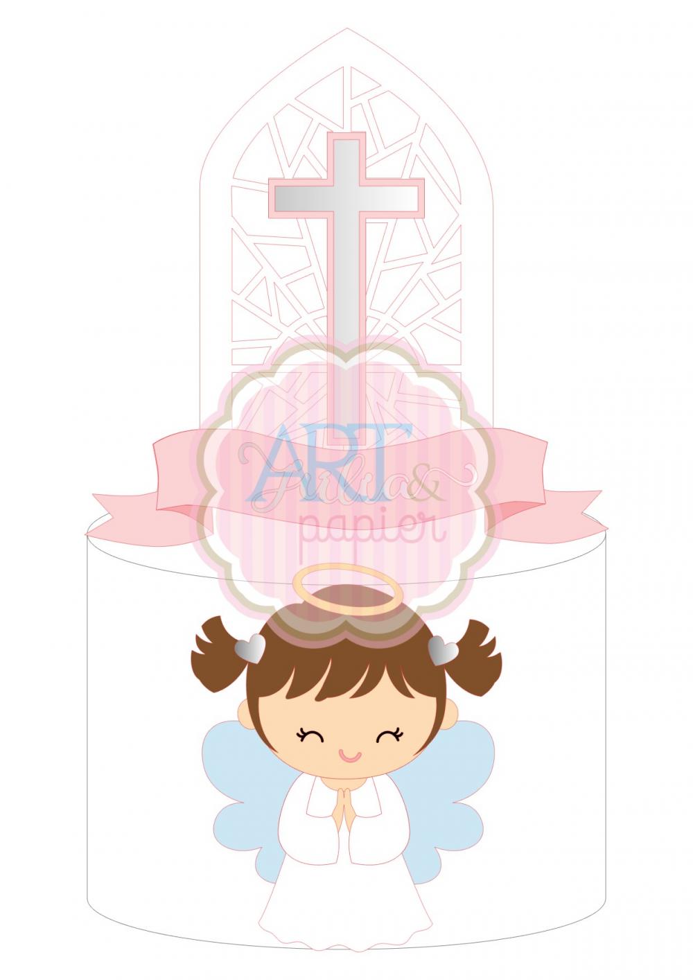 Topo de Bolo Batizado