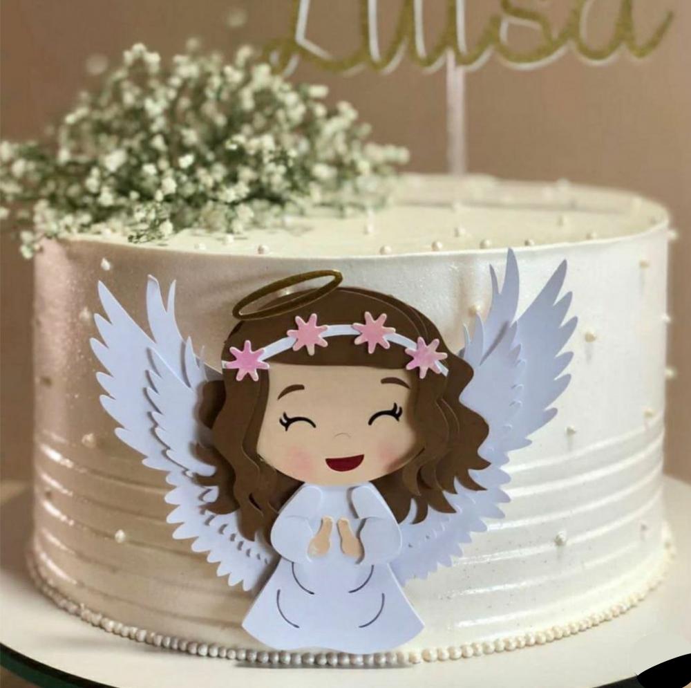 Topo de Bolo Batizado