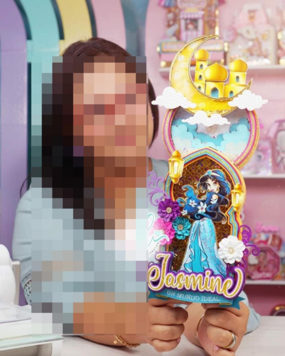 Topo de Bolo Jasmine