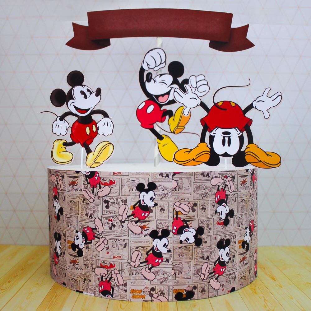 Topo de Bolo Mickey