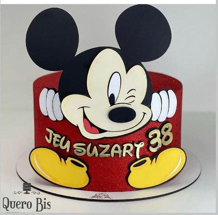 Topo de Bolo Mickey