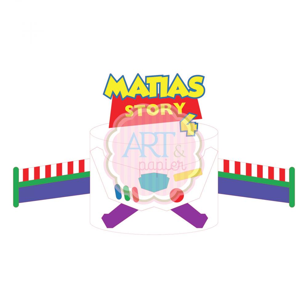 Topo de Bolo Toy Story