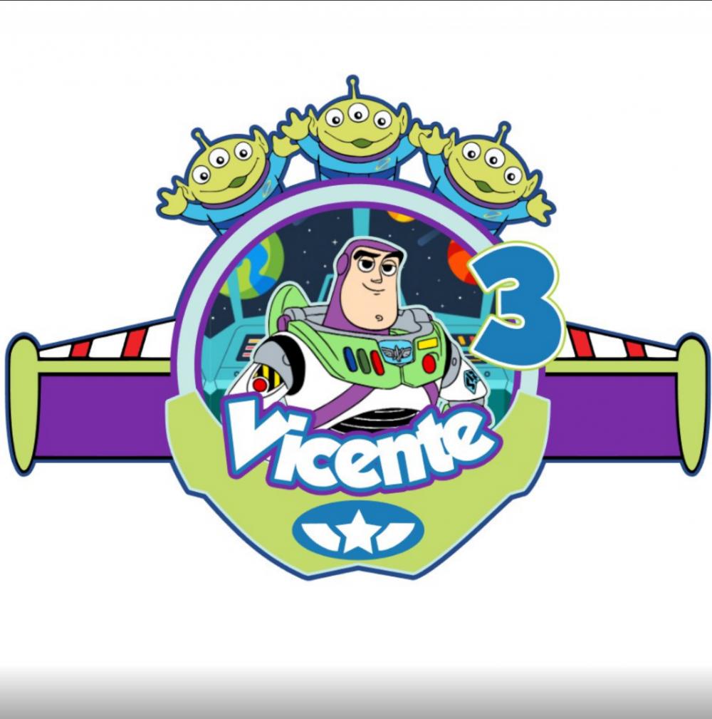 Topo de Bolo Toy Story