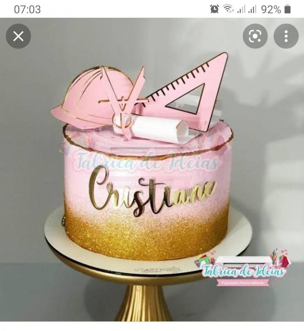 Topo de bolo arquitetura