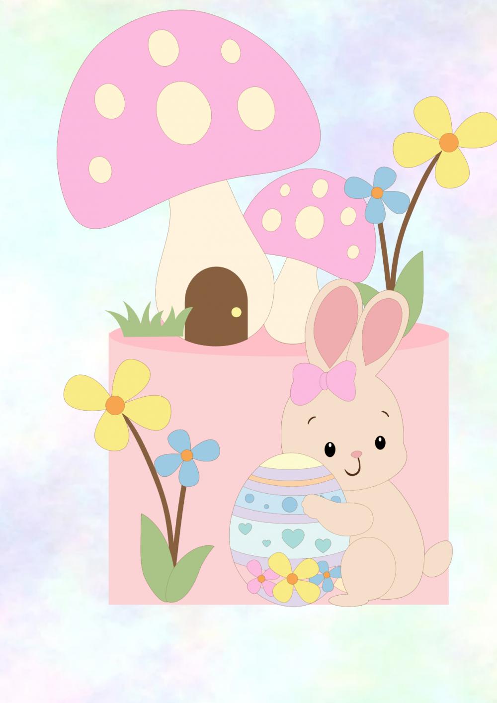 Topo de bolo Páscoa