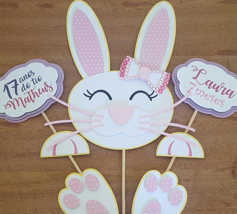 Topo de bolo Páscoa