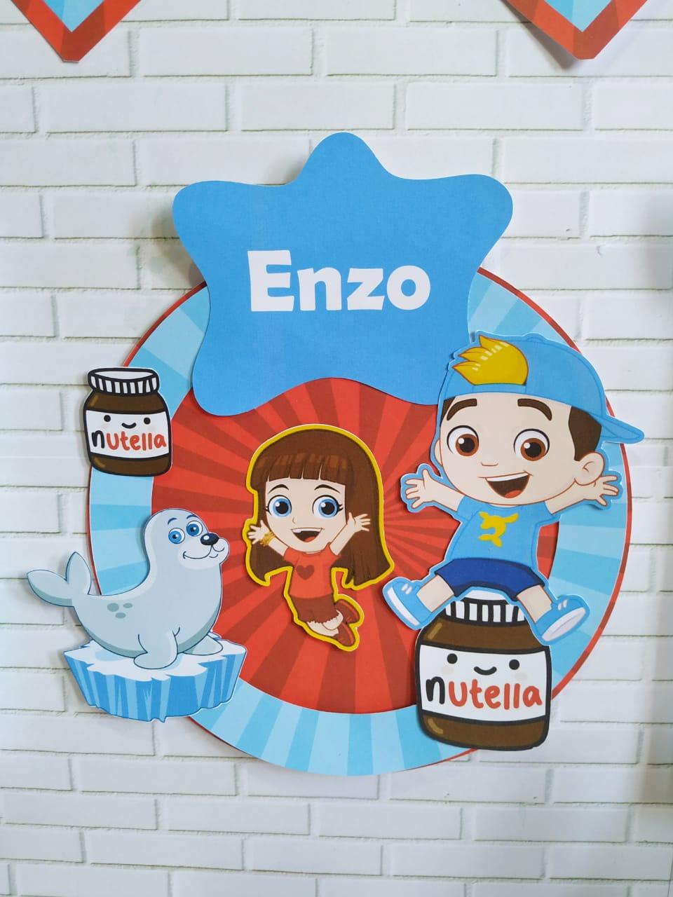 Topo de Bolo Lucas Neto