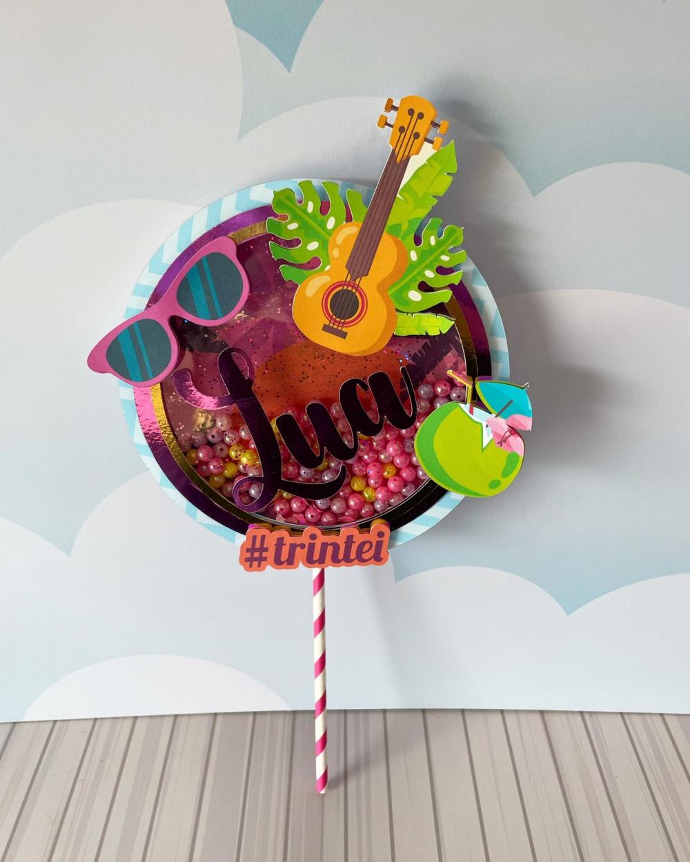 Topo de bolo tardezinha