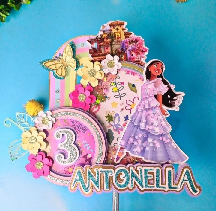 Topo de Bolo Encanto