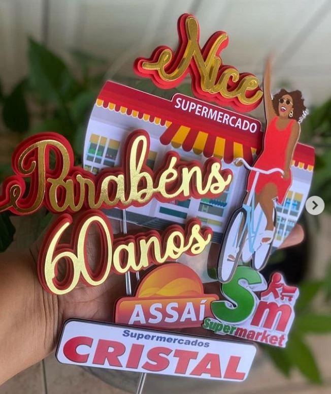 Topo de Bolo Mercado