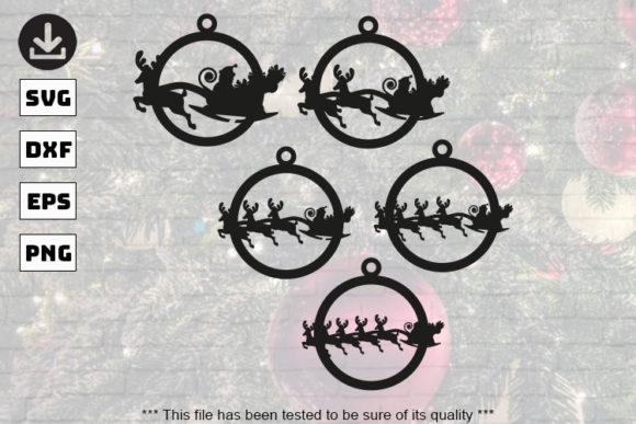 Arquivo de corte Pingente Natalino