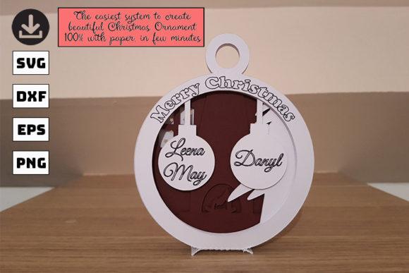 Arquivo de corte Pingente Natalino