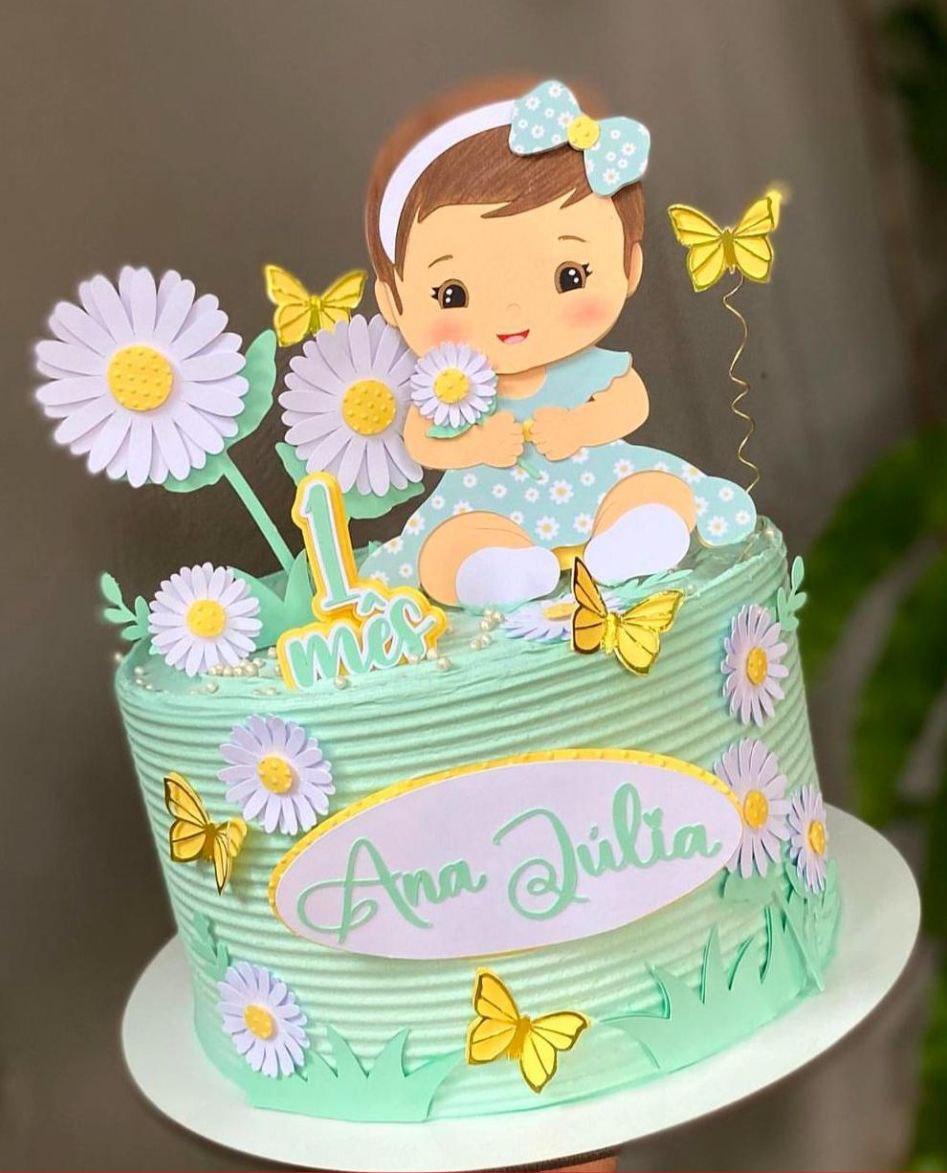 Topo De Bolo Margarida