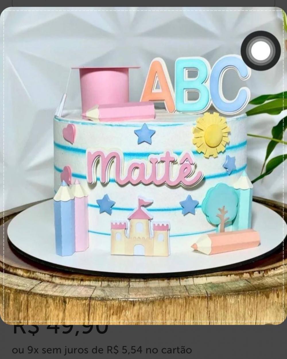 Topo de Bolo Formatura