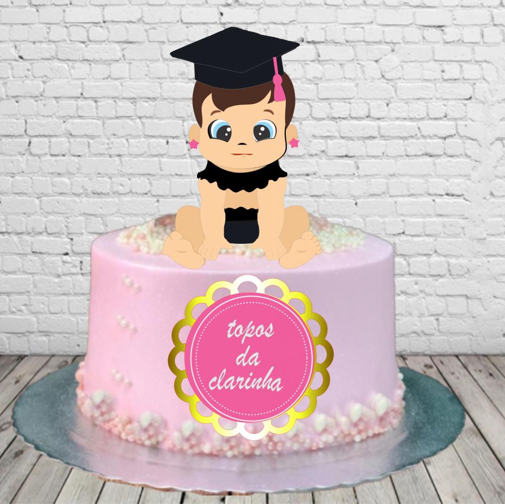 Arquivo de corte topo de bolo Formatura