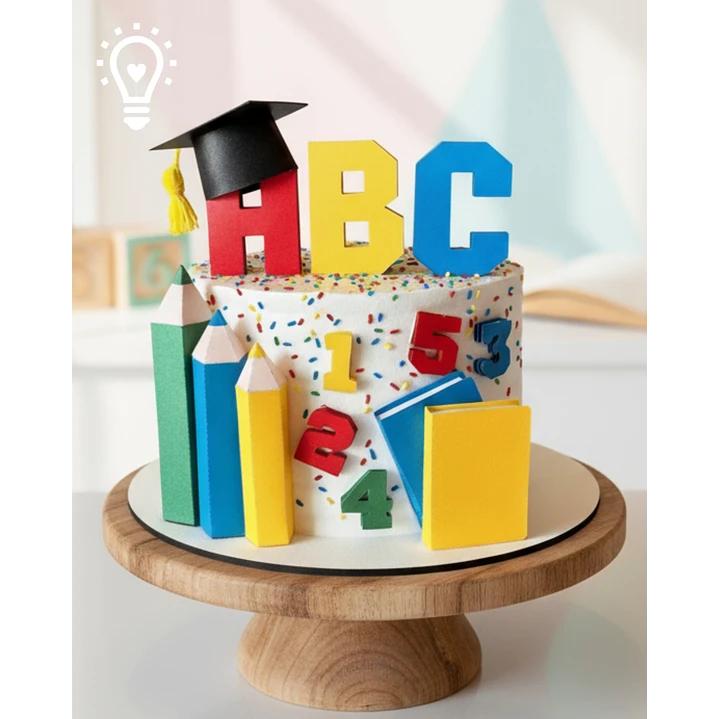 Arquivo de corte topo de bolo Formatura