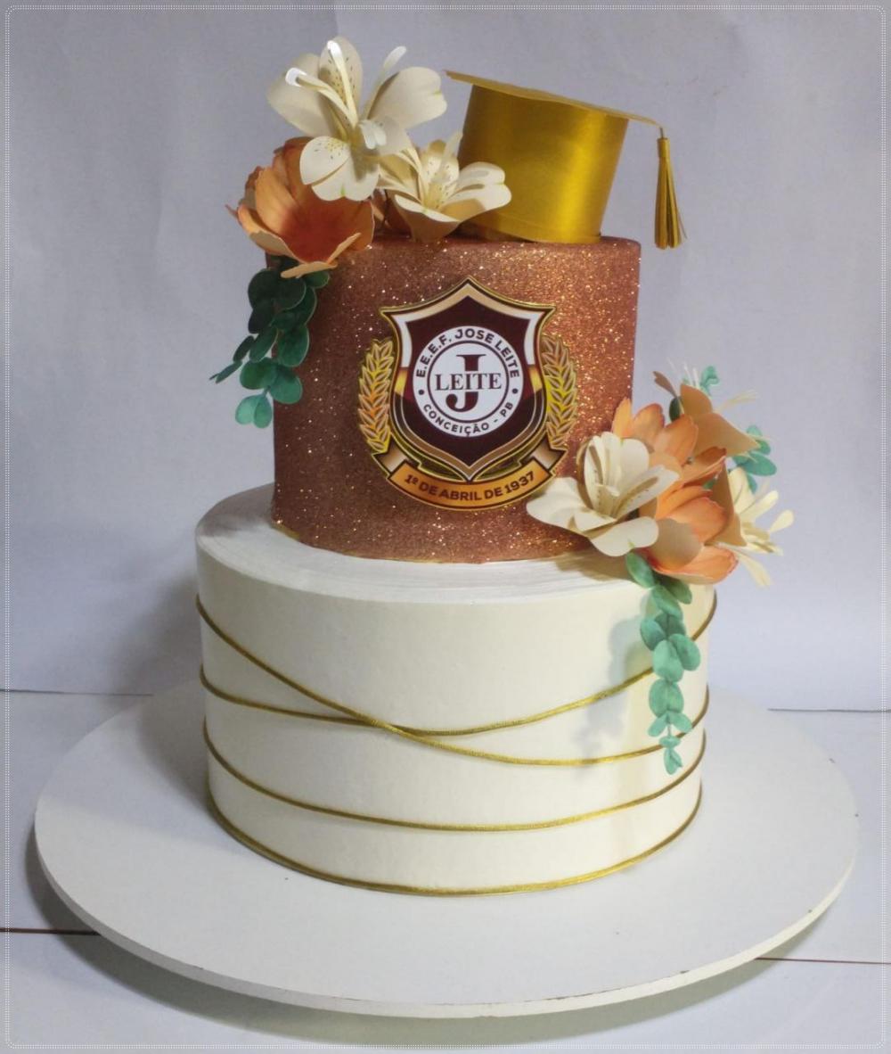 Arquivo de corte topo de bolo Formatura